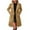 Z-Yellow, variant on MaFYtyTPR Winter Pea Coat for Women Solid Casual Thicken Wool Lapel Collar Inner Lining Pocket Breasted Outerwear Tops Black L