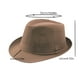 thumbnail image 3 of Sombreros para hombre y mujer, estilo clásico, de paja, de color liso, de poliéster, estilo jazz británico., 3 of 4