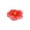 Red, variant on Decorative Water Bird Feeder with Pool Basin Sealing Design for Garden Patio Balcony Pink