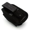 thumbnail image 4 of Nite-Ize Case Belt Clip for Kyocera DuraXV Extreme -- Holster Rugged Cover Pouch Carry Protective Black Canvas compatible with Kyocera DuraXV Extreme Flip Phone, 4 of 6