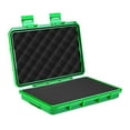 thumbnail image 3 of Estuche rígido de transporte, caja de almacenamiento, organizador para piezas, herramientas, instrumentos de precisión, equipos de prueba, accesorios. Verde M, 3 of 8