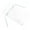 White, variant on Clear Treat Bags with Pastel Twist Ties, 4" x 6" Decorating Tools 50ct