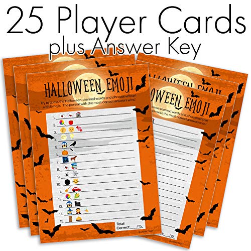 Halloween Party Emoji Game 25 Players Walmart Canada