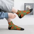 thumbnail image 2 of Pofeuu Abstract Pattern Print 30cm Socks, Adult Running Hiking Socks for Youth and Adult, 2 of 7