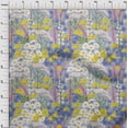 thumbnail image 4 of oneOone Polyester Spandex Pink Fabric Asian Floral Botanical Flower Sewing Material Print Fabric By The Yard 56 Inch Wide, 4 of 4