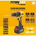 thumbnail image 2 of Multiherramienta Eléctrica TitanPro by ToolMaster, 2 of 9
