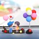 thumbnail image 1 of Adornos bonitos para parejas, adornos para salpicadero de coche, adorno para niña y niño, 1 of 4