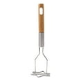 thumbnail image 1 of Stainless Steel Kitchen Gadgets Set with Star Masher and Wooden Whisk for Efficient Cooking, 1 of 7