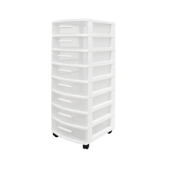 Cajonera Organizador Multiusos MQ 8 Niveles Blanco