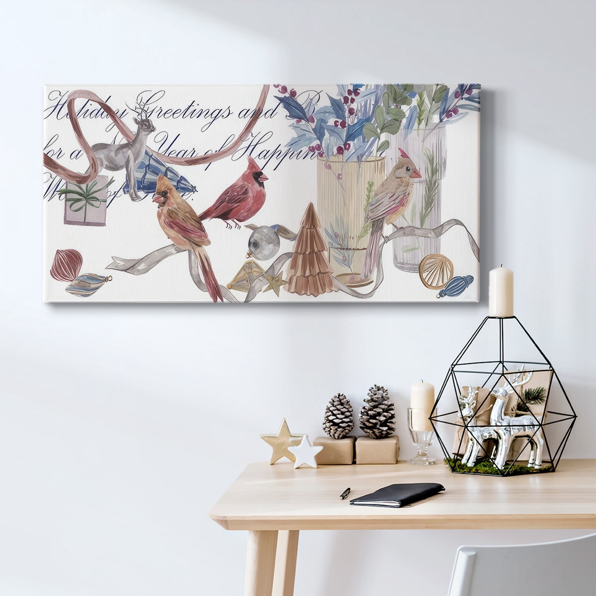 Warm Wishes Collection D- Gallery Wrapped Canvas
