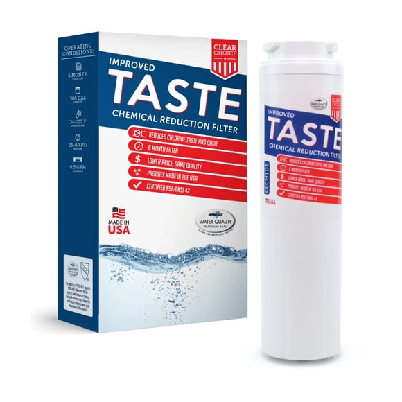 Filtro de agua para refrigerador Clear Choice CLCH101 NSF 42
