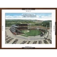 thumbnail image 5 of Art.com Aerial View of New Milwaukee County Stadium - Milwaukee, WI Art Print by Lantern Press, Brown Frame Wall Art, 29" x 21", 5 of 5