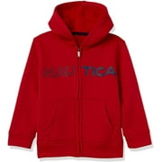Nautica Boys 8-20 Fleece Full Zip Hoodie (Red 18/20)