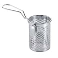 thumbnail image 1 of Colador de espaguetis, cuchara, espumadera de Ramen, resistente con gancho colgante lateral, colador de malla fina para alimentos, colador de Pasta 8x10cm, 1 of 8