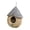 Brown, variant on Outdoor Birdhouse Decor for Gardens, Resin Hanging Ornament, Durable Bird Nests for Courtyards and Balconies, Exquisite Painted Design, Decorative Garden Accents