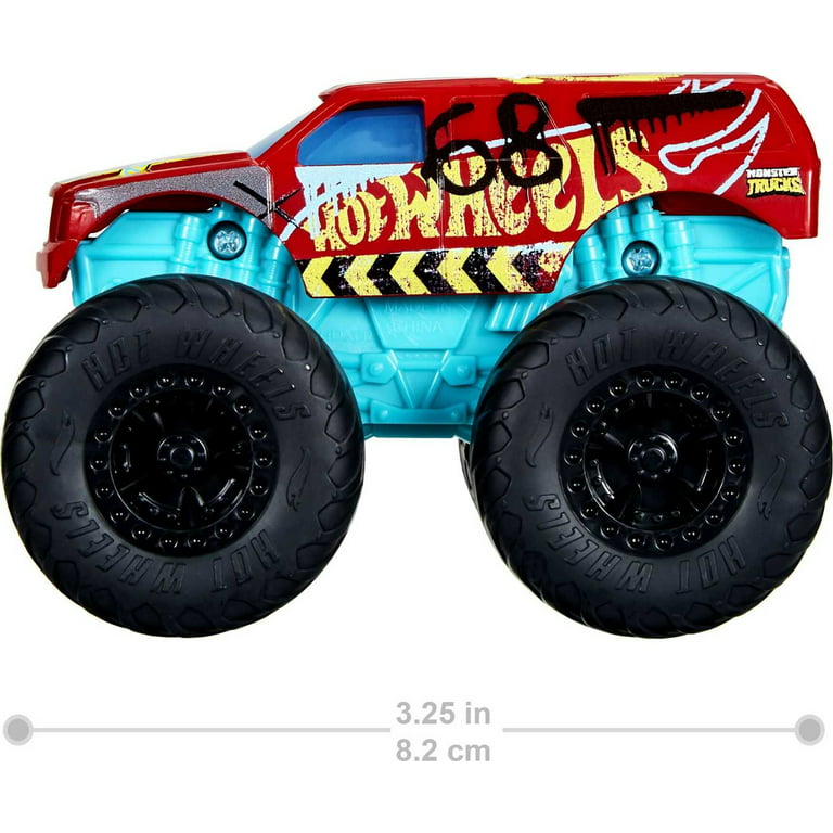Hot Wheels Monster Trucks Roarin’ Wreckers, 1 1:43 Scale Truck