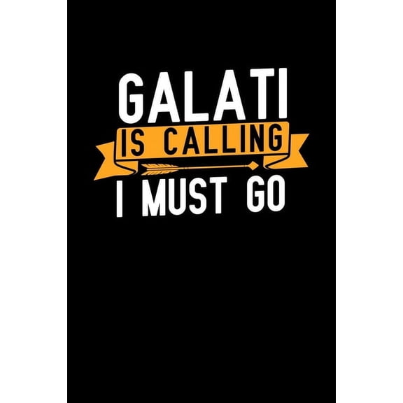 Galati is calling I Must go : Graph Paper Vacation Notebook with 120 pages 6x9 perfect as math book, sketchbook, workbook and diary (Paperback)