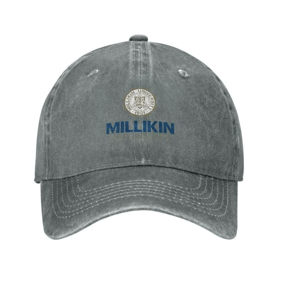 Millikin A University Logo Unisex Adjustable For Hat Baseball Cap Casquette