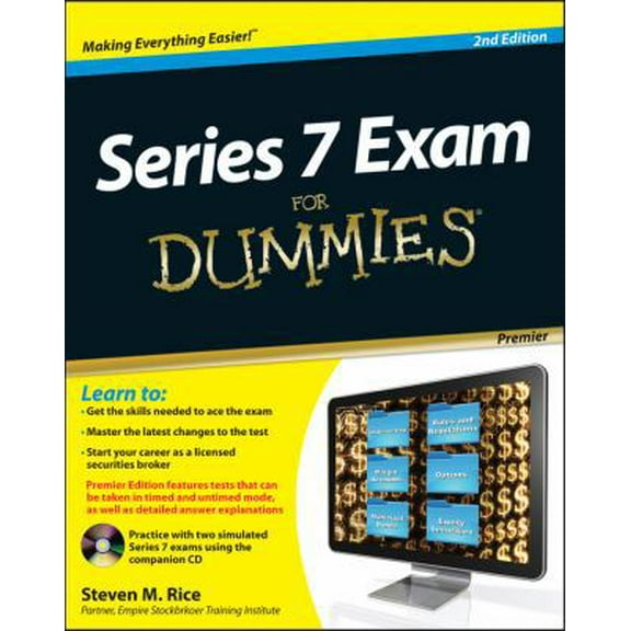 Pre-Owned Series 7 Exam For Dummies (Paperback) 1118117573 9781118117576