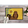 thumbnail image 2 of Summer Sunflowers Red Shih Tzu Indoor or Outdoor Mat 18x27 27 in x 18 in, 2 of 5