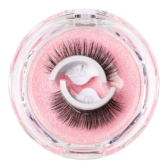 Aellinatey Self Adhesive Eyelash,False Eyelash No Glues No Eyeliner Needed,False Lashes