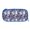Blue, variant on Purple Marble Texture print Fanny Pack Belt Bag for Women and Men, Fashionable Waterproof Waist Pack with Adjustable Strap for Traveling, Hiking, Jogging, Cycling