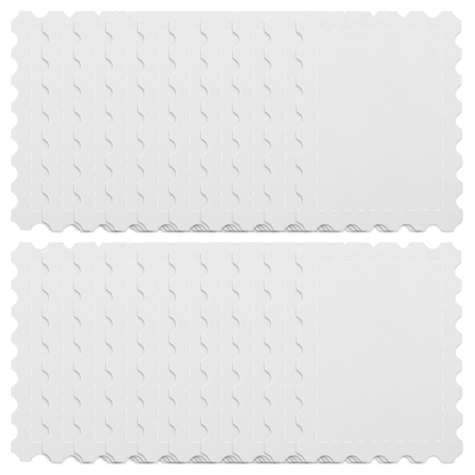 NICEXMAS Nicexmas White Art Paper Cards for Home DIY and Mailable Postcards