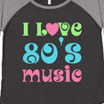 thumbnail image 4 of Inktastic I Love 80's Music Women's Plus Size T-Shirt, 4 of 5