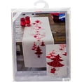 thumbnail image 2 of Vervaco Counted Cross Stitch Kit 11.5"X40.75"-Red Christmas Decor (14 Count), 2 of 2