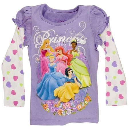 pink disney princess shirt