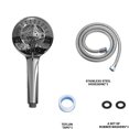 thumbnail image 4 of Europa, América y Australia Cabezal de ducha de 8 velocidades Cabezal de ducha de presión de 8 funciones (ducha + manguera de 1,5 m) JAMW Sencillez, 4 of 5
