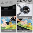 thumbnail image 5 of FOR U DESIGNS Cute Bunny Duck Flower Print Trunk Mat Cargo Liner Non-Slip All Weather Rear Trunk Protection Durable Cargo Liner for SUV Truck Van, 5 of 7