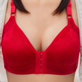 thumbnail image 2 of 3 Pack Women‘s Front Closure Bra Wireless Bra Active Yoga Sports Bras, 2 of 10