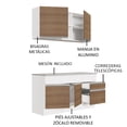 thumbnail image 4 of Mueble de Cocina Compacta Madesa Glamy 150cm, 4 of 5