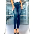 thumbnail image 2 of Pack de 2 Leggins Mujer Unitalla Mezclilla Faja Alta Estilo Pantalón Mezclilla Jegging Tiro Alto, Mallon licra Cómodos Elásticos, 2 of 5