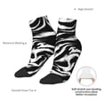 thumbnail image 6 of Rocae Leopard And Zebra 2 for Premium Adult Socks,Comfortable, Breathable, and Durable Socks, Perfect for Everyday Wear, 6 of 7