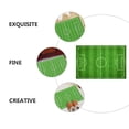 thumbnail image 4 of OULII 1Pc Football Field Styled Floor Sticker Green PVC Creative Anti Skid Home Mat, 4 of 7