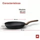 thumbnail image 2 of Sartén de Aluminio 20 cm Ultrachef, Master Stone Gris, 2 of 7