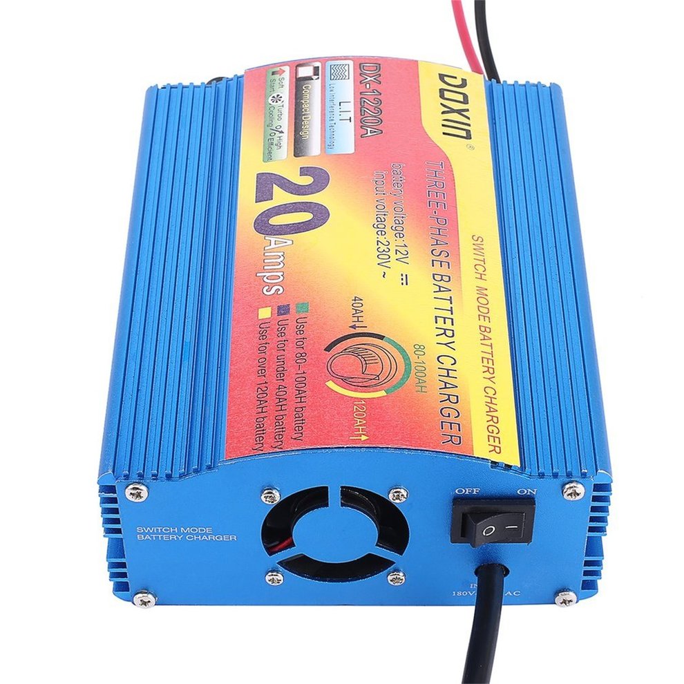 Newly Intelligent Battery Charger 20A Three Stage Leadacid Battery
