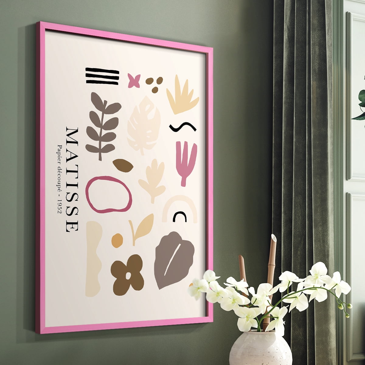 Matisse CCLXV in Solid Wood 8 x 10 Framed Print