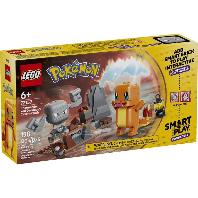 LEGO Pokémon SMART Play: Charmander and Geodude's Cavern Clash