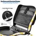 thumbnail image 4 of FORMRS Zipper Binder with Shoulder Strap 2-inch Ring 500 Sheet Capacity File Bag, Yellow Rubber Ducks, 4 of 5