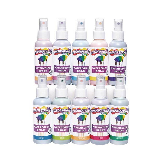 Colorations Watercolor Spray Paint 3 38 Oz Set Of 10 Non Toxic Washable Painting Kids Craft Hobby Fun Spray Straight From The Bottle Posters Cool Effects Versatile Gift Item Spritzy Walmart Com Walmart Com Colorations Watercolor Spray Paint 3 38 Oz Set Of 10 Non Toxic Washable Painting Kids Craft Hobby Fun Spray Straight From The Bottle Posters Cool Effects Versatile Gift Item Spritzy Walmart Com Walmart Com