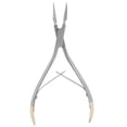 thumbnail image 4 of Pinzas de extracción dental de acero inoxidable para fragmentos residuales de raíz dental., 4 of 14