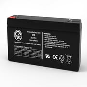 Enersys NP7-6 6V 7Ah Sealed Lead Acid Battery - This Is an AJC Brand Replacement