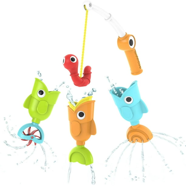 Juego de pesca magnético Toy Yookidoo para bebés pequeños, más de 2 años