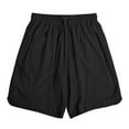 thumbnail image 6 of cfhntfmh Athletic Shorts for Men Casual Loose Wide Leg Elastic Waisted Cotton Linen Shorts Workout Gym Sports Shorts with Pockets, 6 of 6