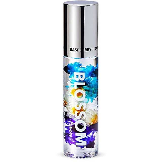Brillo de labios en roll-on con aroma a flores de Blossom, infusionado con flores reales