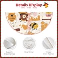 thumbnail image 5 of Kll Cute Bee Honey Jar Hive Bear Christmas Tree Skirt 30",Party Decorations Farmhouse For Christmas Decorations Holiday Party, 5 of 8