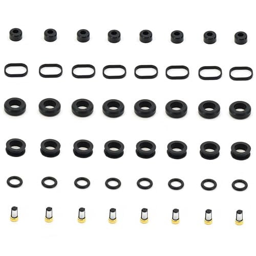 8X Fuel Injectors Rebuild Repair Kit 23209-0F010 FJ387 Compatible with 4Runner, Land Cruiser, Sequoia, Tundra, GX470, LX470, 23250-50040